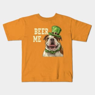 A Pint with Paws: St. Patrick's Day Shenanigans Kids T-Shirt